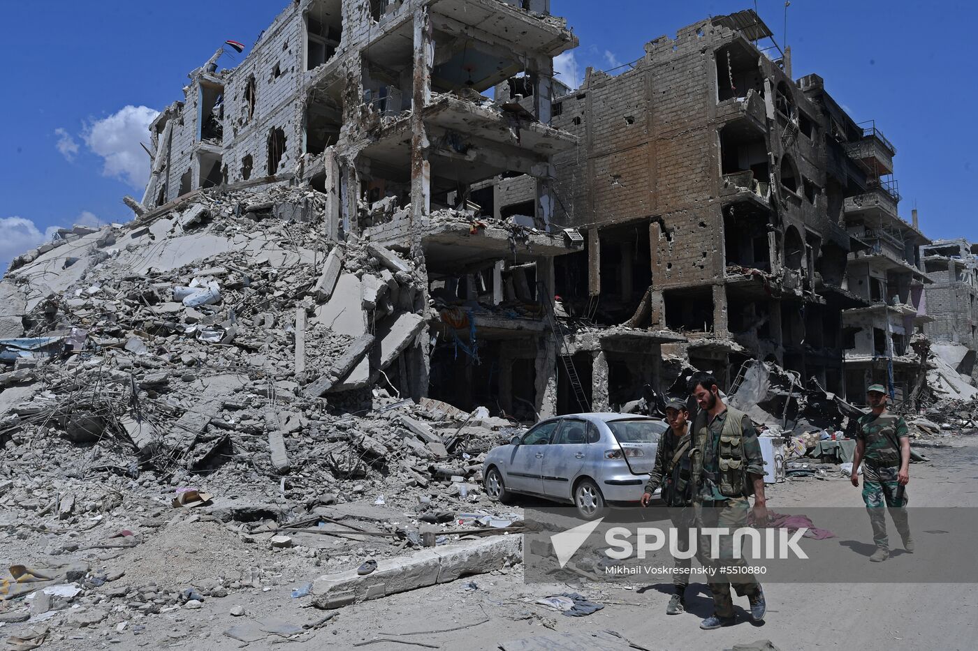 Yarmouk refugee camp in south of Damascus freed from militants