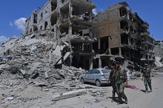 Yarmouk refugee camp in south of Damascus freed from militants