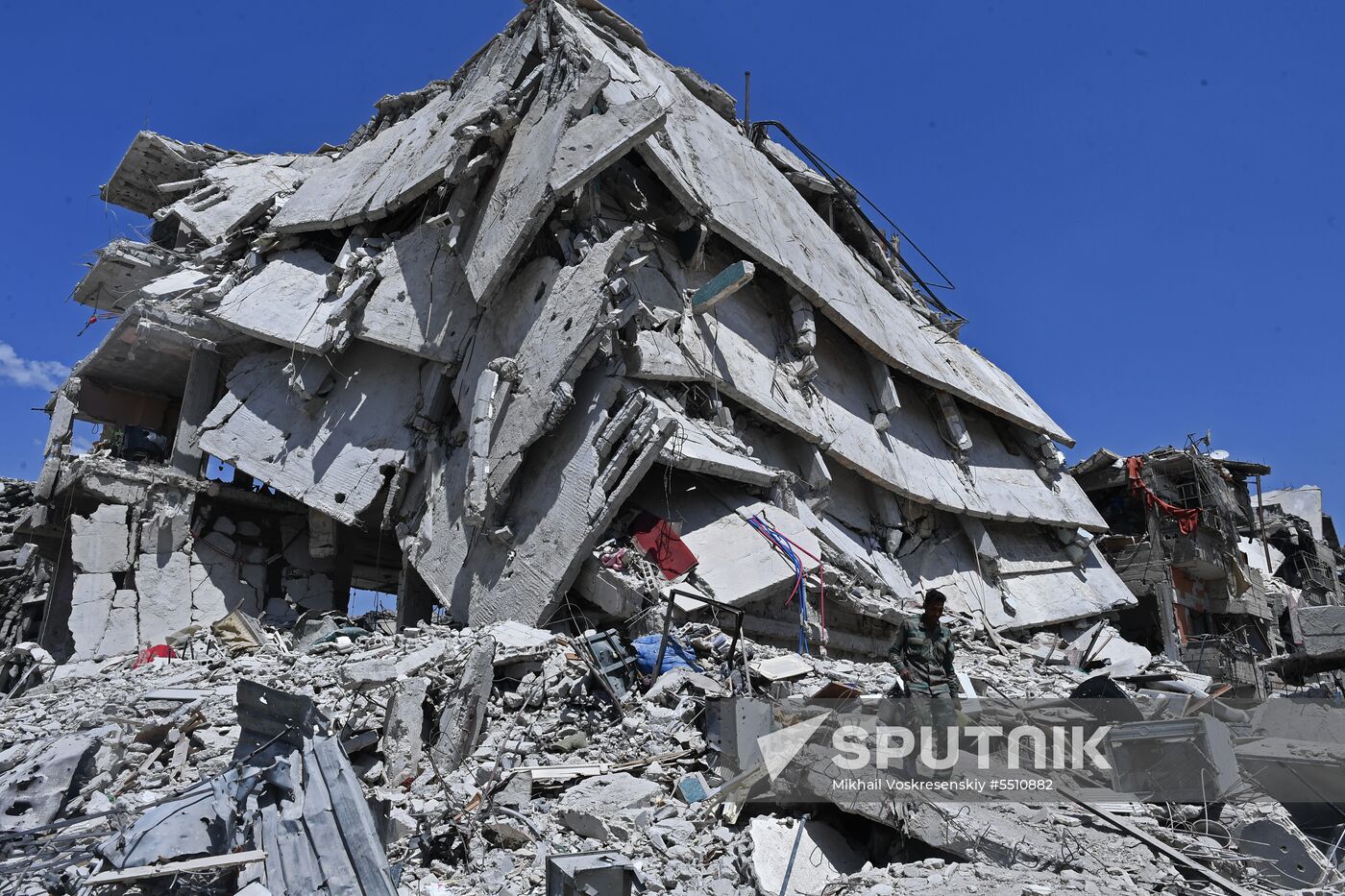 Yarmouk refugee camp in south of Damascus freed from militants