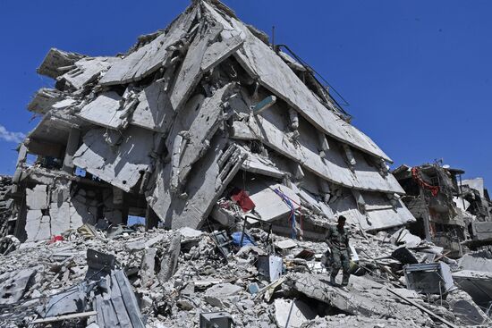 Yarmouk refugee camp in south of Damascus freed from militants