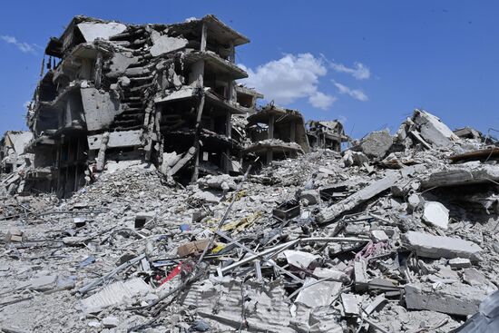 Yarmouk refugee camp in south of Damascus freed from militants