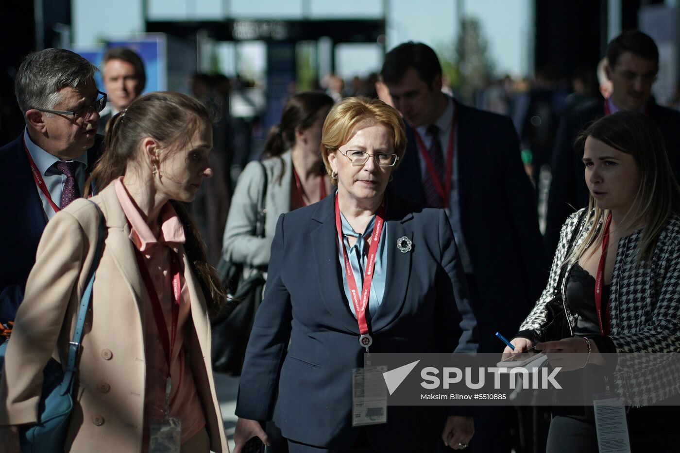 St. Petersburg International Economic Forum. Day One
