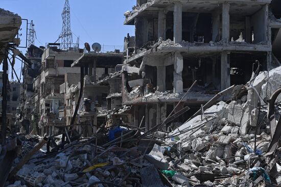 Yarmouk refugee camp in south of Damascus freed from militants