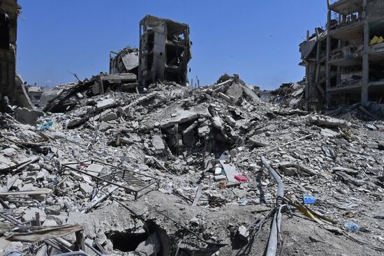 Yarmouk refugee camp in south of Damascus freed from militants