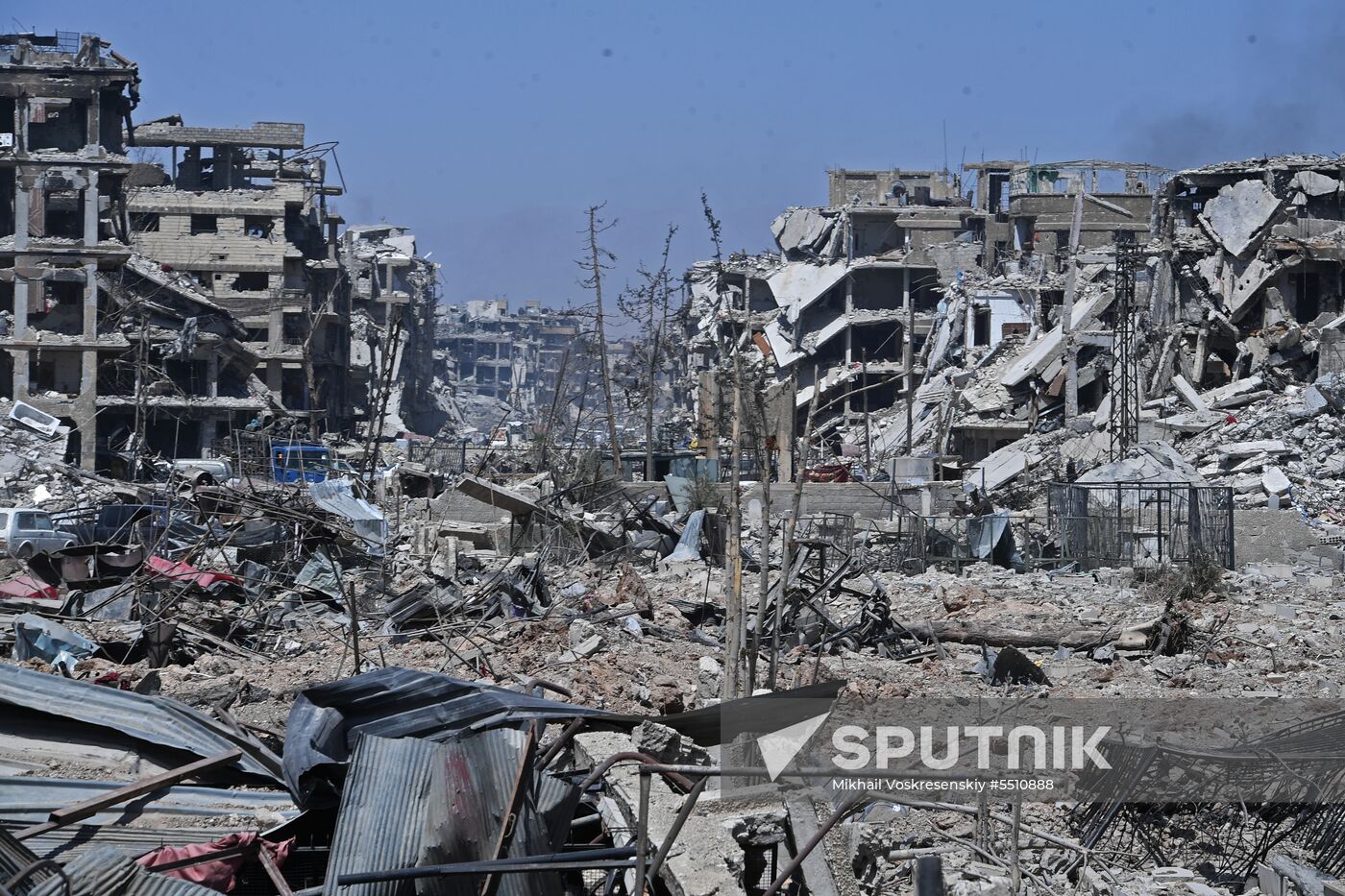 Yarmouk refugee camp in south of Damascus freed from militants