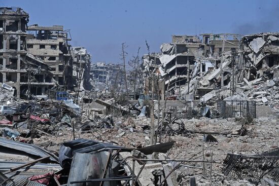 Yarmouk refugee camp in south of Damascus freed from militants