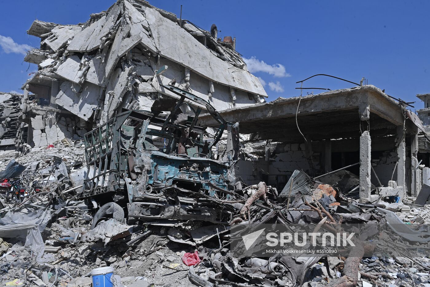 Yarmouk refugee camp in south of Damascus freed from militants