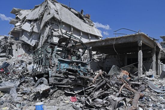 Yarmouk refugee camp in south of Damascus freed from militants