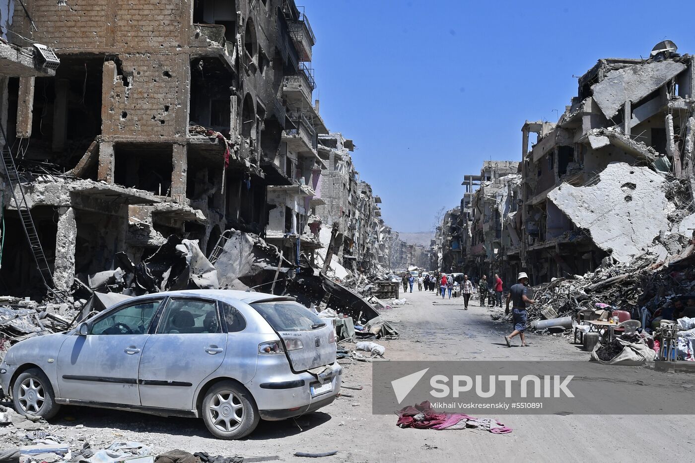 Yarmouk refugee camp in south of Damascus freed from militants
