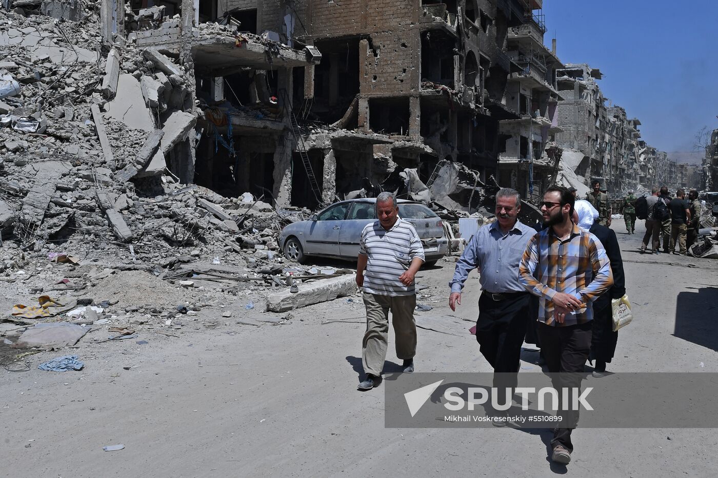 Yarmouk refugee camp in south of Damascus freed from militants