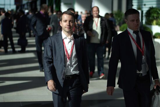 St. Petersburg International Economic Forum. Day One