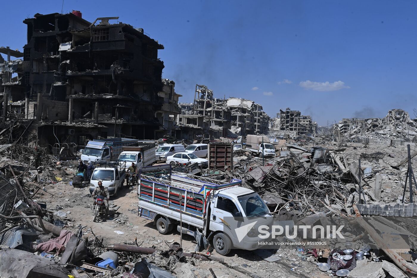 Yarmouk refugee camp in south of Damascus freed from militants