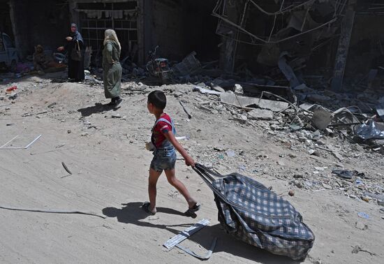 Yarmouk refugee camp in south of Damascus freed from militants