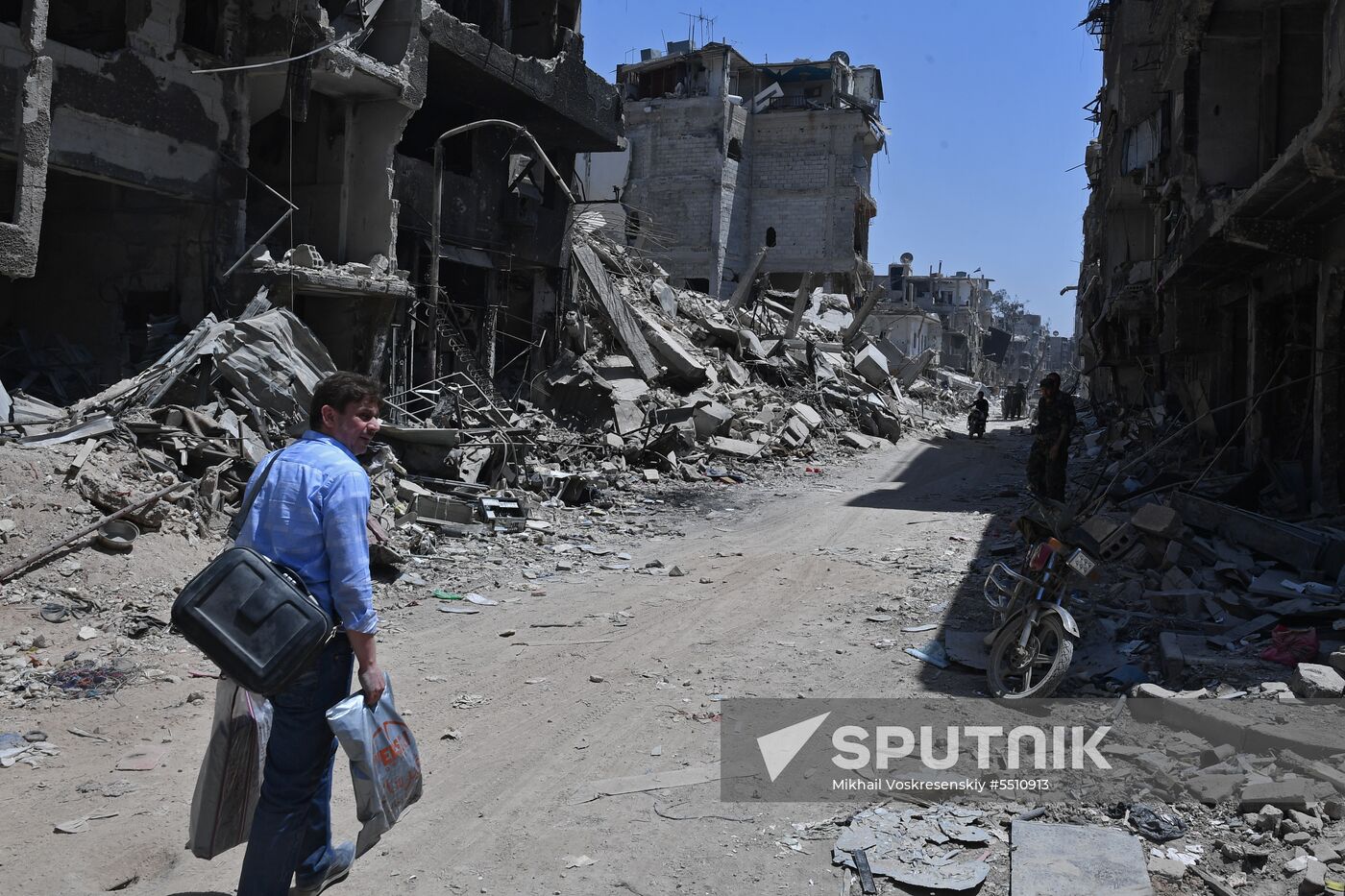Yarmouk refugee camp in south of Damascus freed from militants