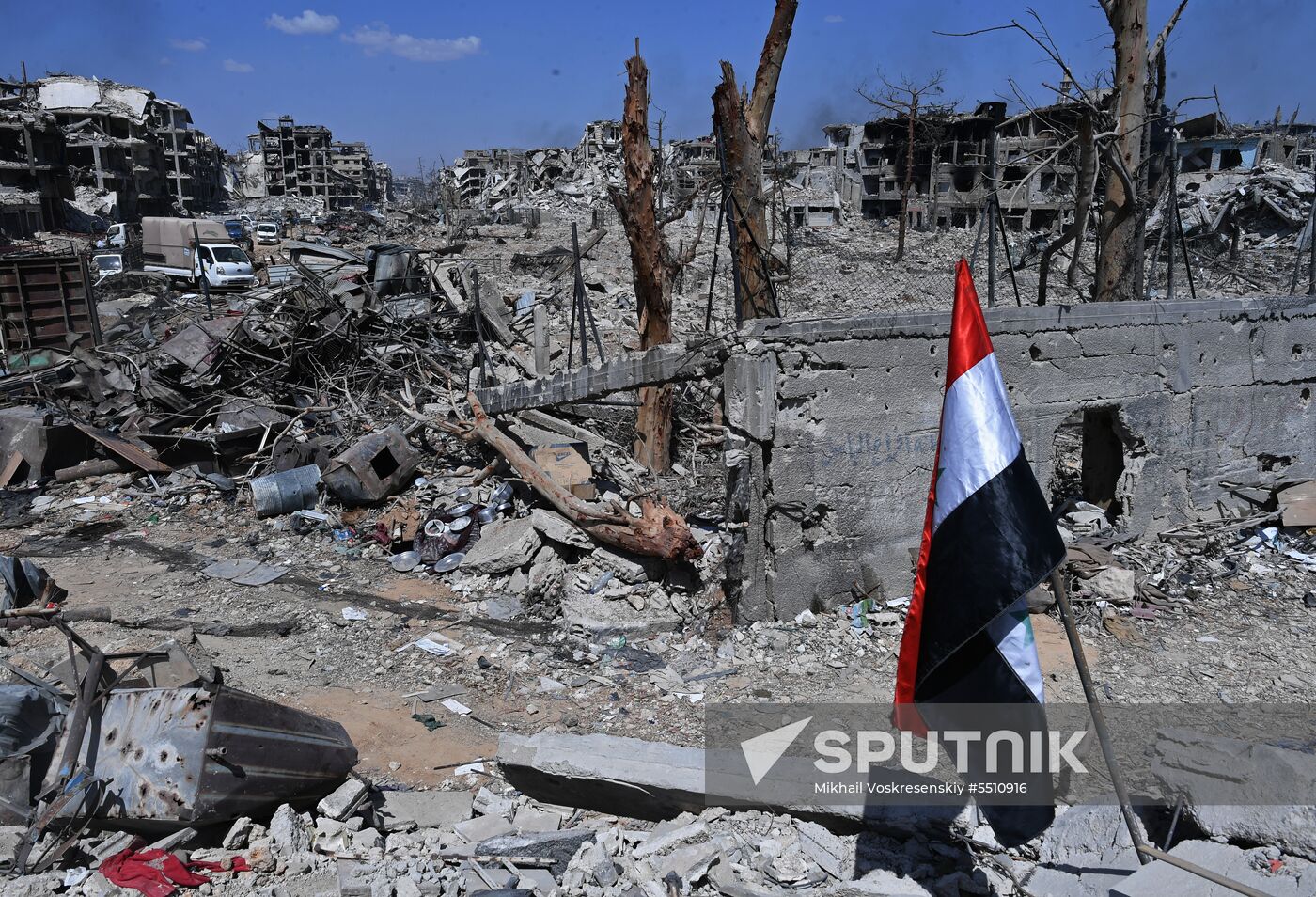 Yarmouk refugee camp in south of Damascus freed from militants