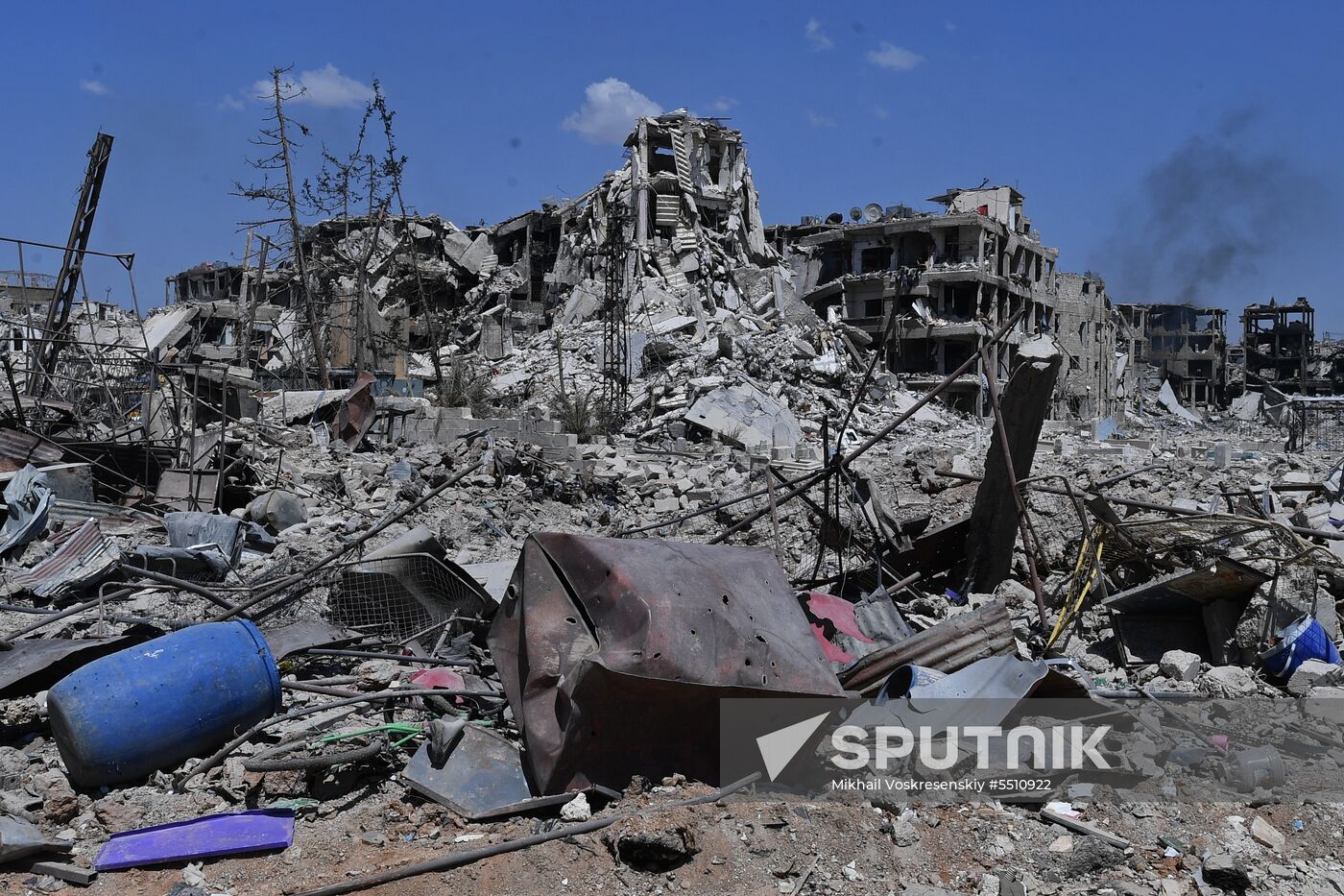 Yarmouk refugee camp in south of Damascus freed from militants