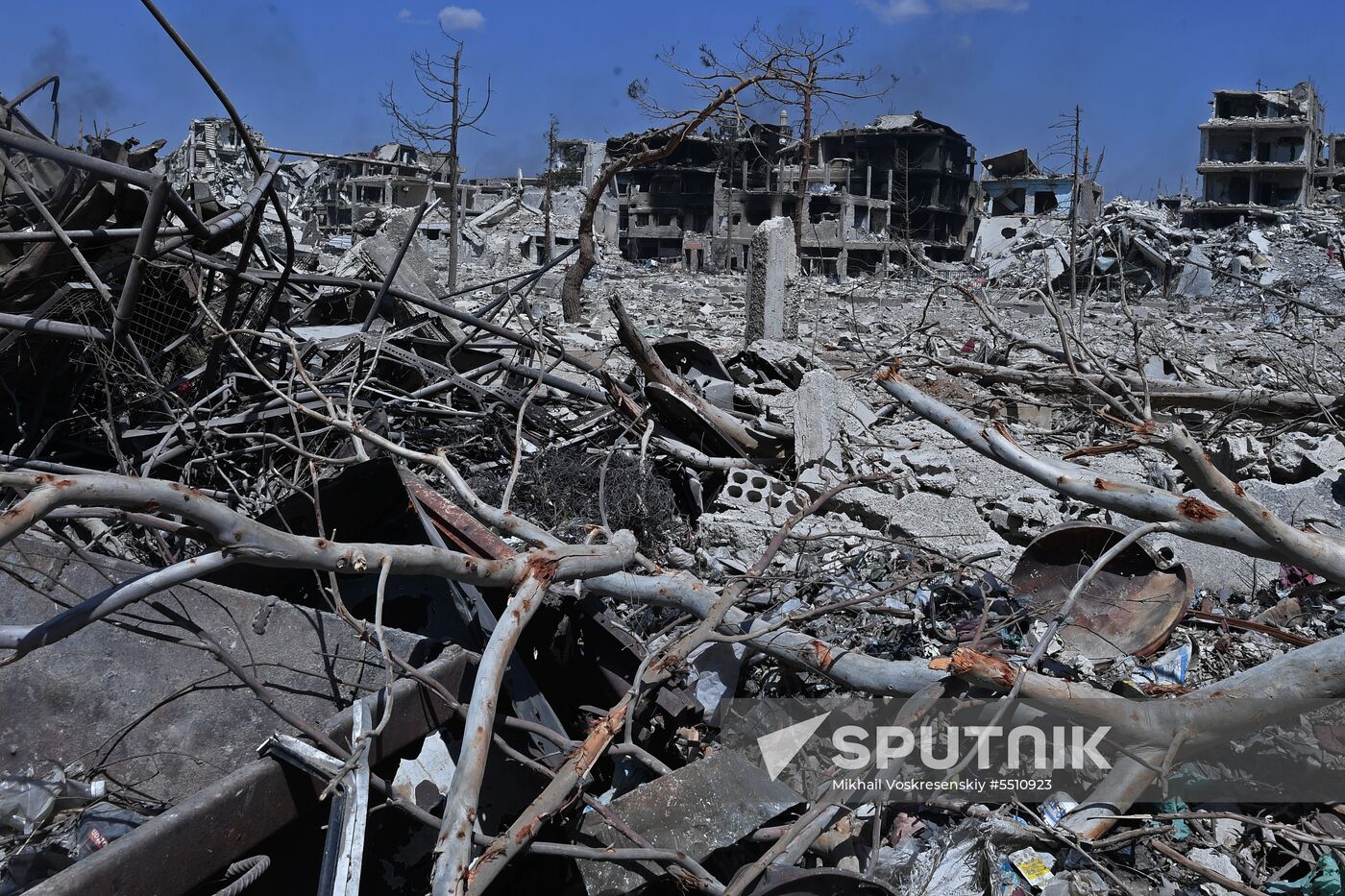 Yarmouk refugee camp in south of Damascus freed from militants