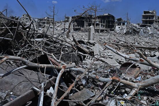 Yarmouk refugee camp in south of Damascus freed from militants