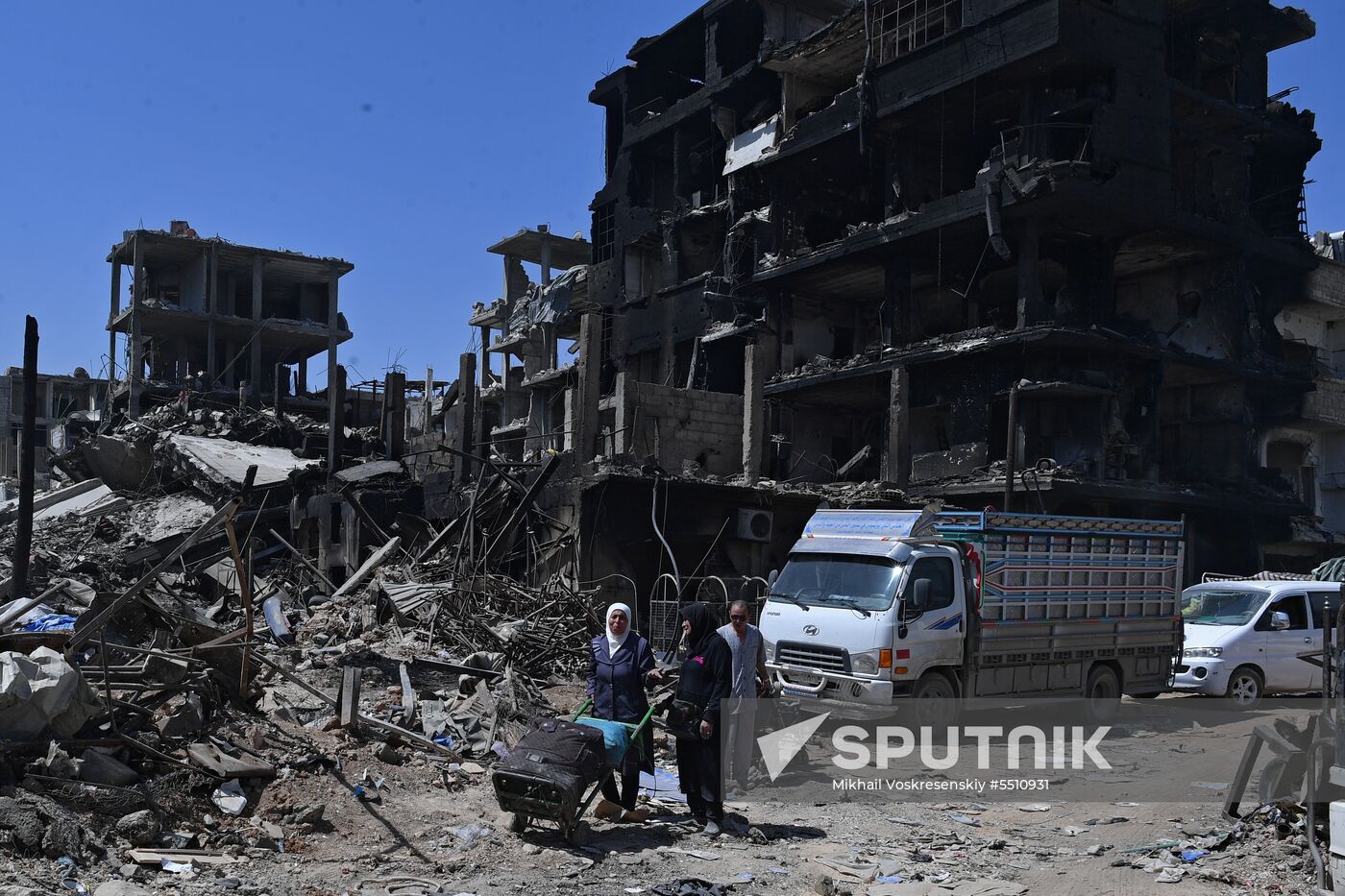 Yarmouk refugee camp in south of Damascus freed from militants