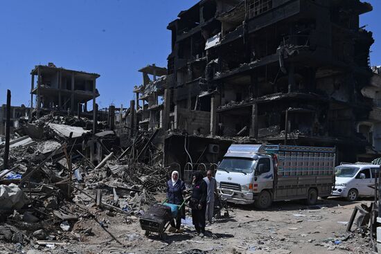 Yarmouk refugee camp in south of Damascus freed from militants
