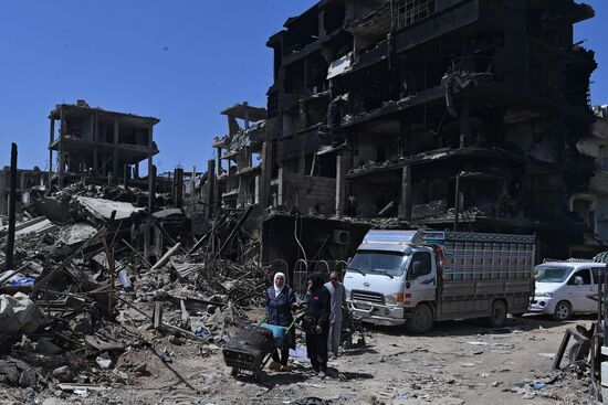 Yarmouk refugee camp in south of Damascus freed from militants