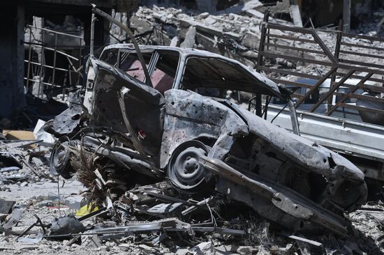 Yarmouk refugee camp in south of Damascus freed from militants