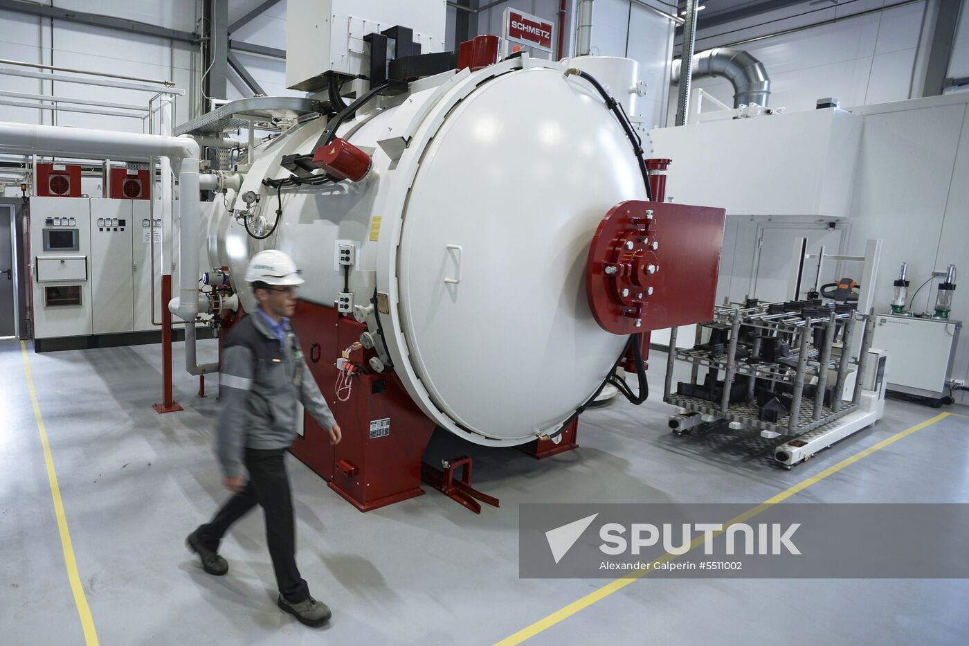 Opening of new shop at Siemens plant in St. Petersburg