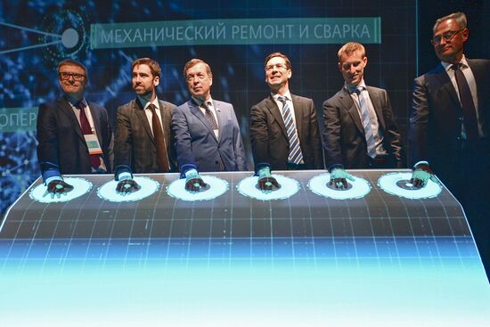 Opening of new shop at Siemens plant in St. Petersburg
