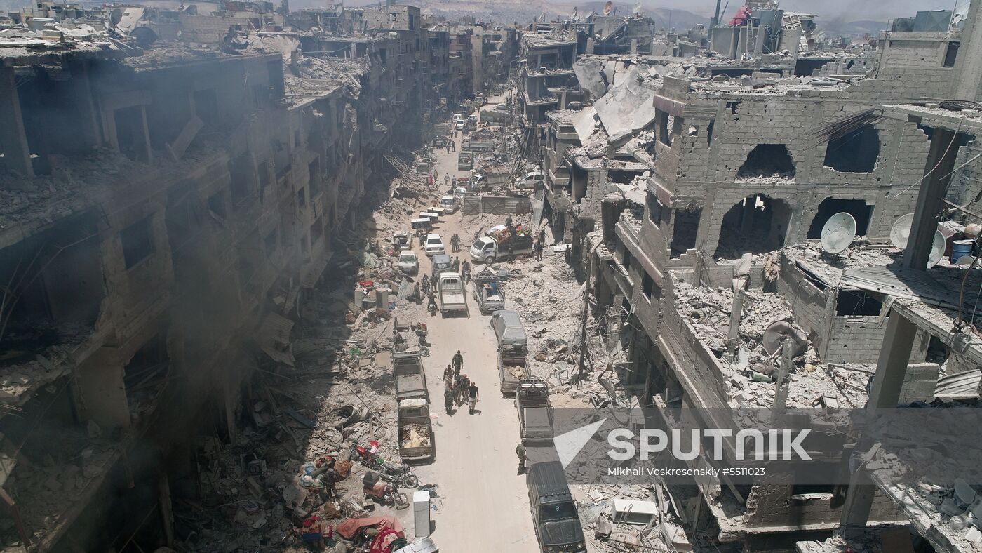 Yarmouk refugee camp in south of Damascus freed from militants