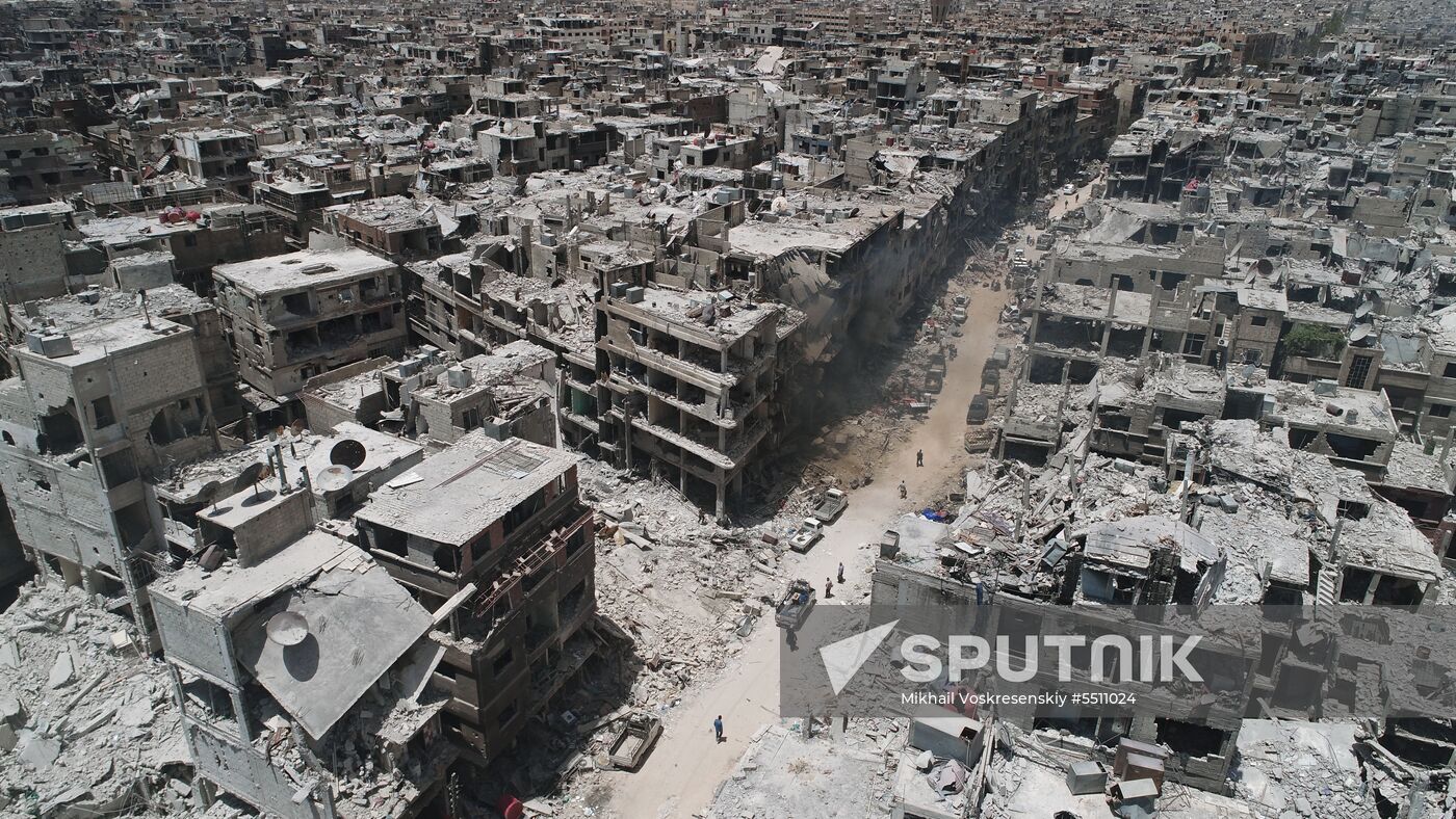 Yarmouk refugee camp in south of Damascus freed from militants
