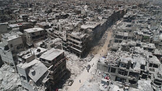 Yarmouk refugee camp in south of Damascus freed from militants