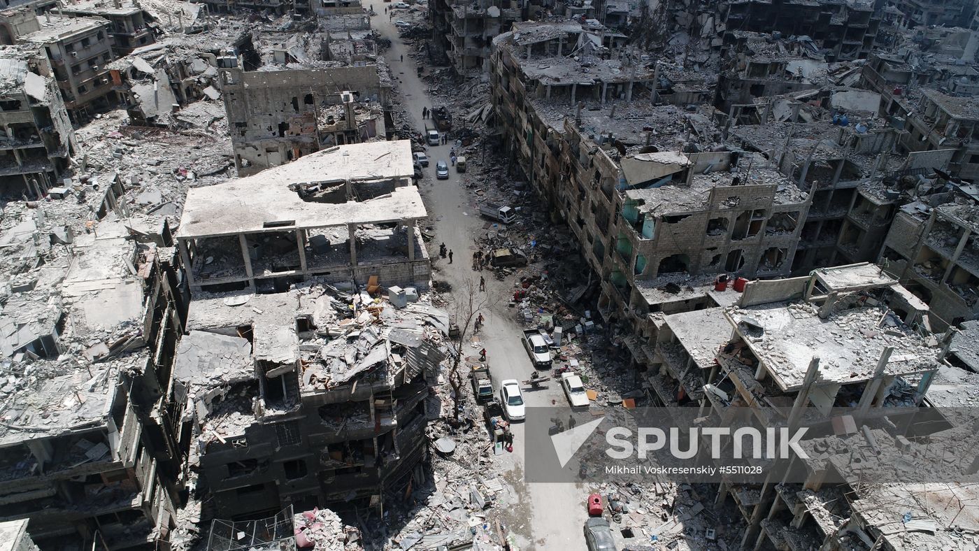 Yarmouk refugee camp in south of Damascus freed from militants