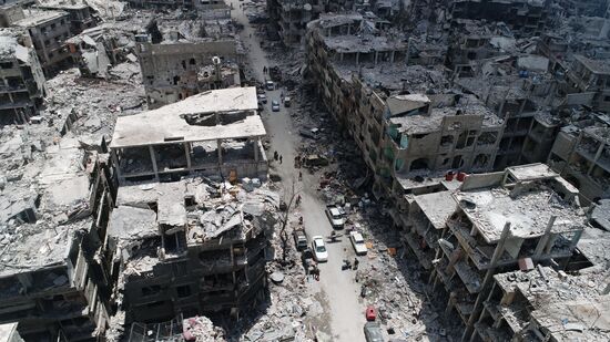 Yarmouk refugee camp in south of Damascus freed from militants