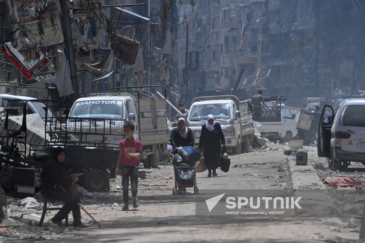 Yarmouk refugee camp in south of Damascus freed from militants