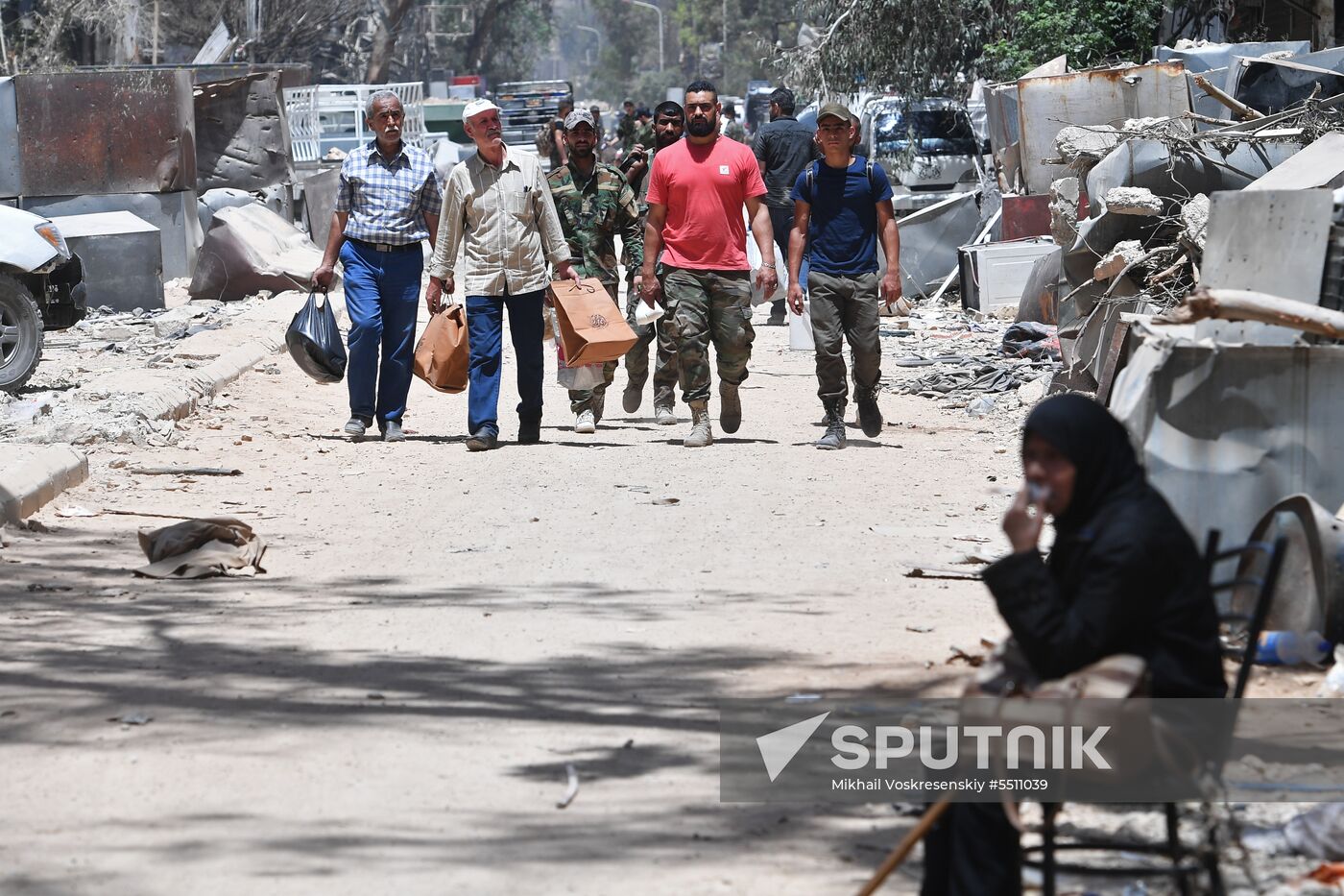 Yarmouk refugee camp in south of Damascus freed from militants