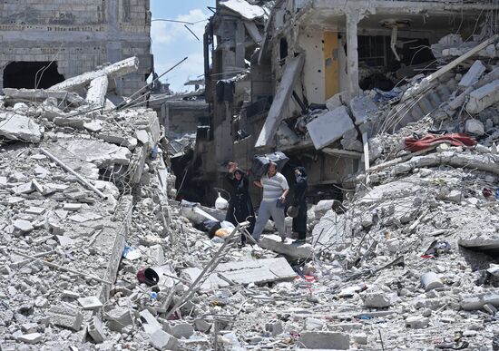 Yarmouk refugee camp in south of Damascus freed from militants