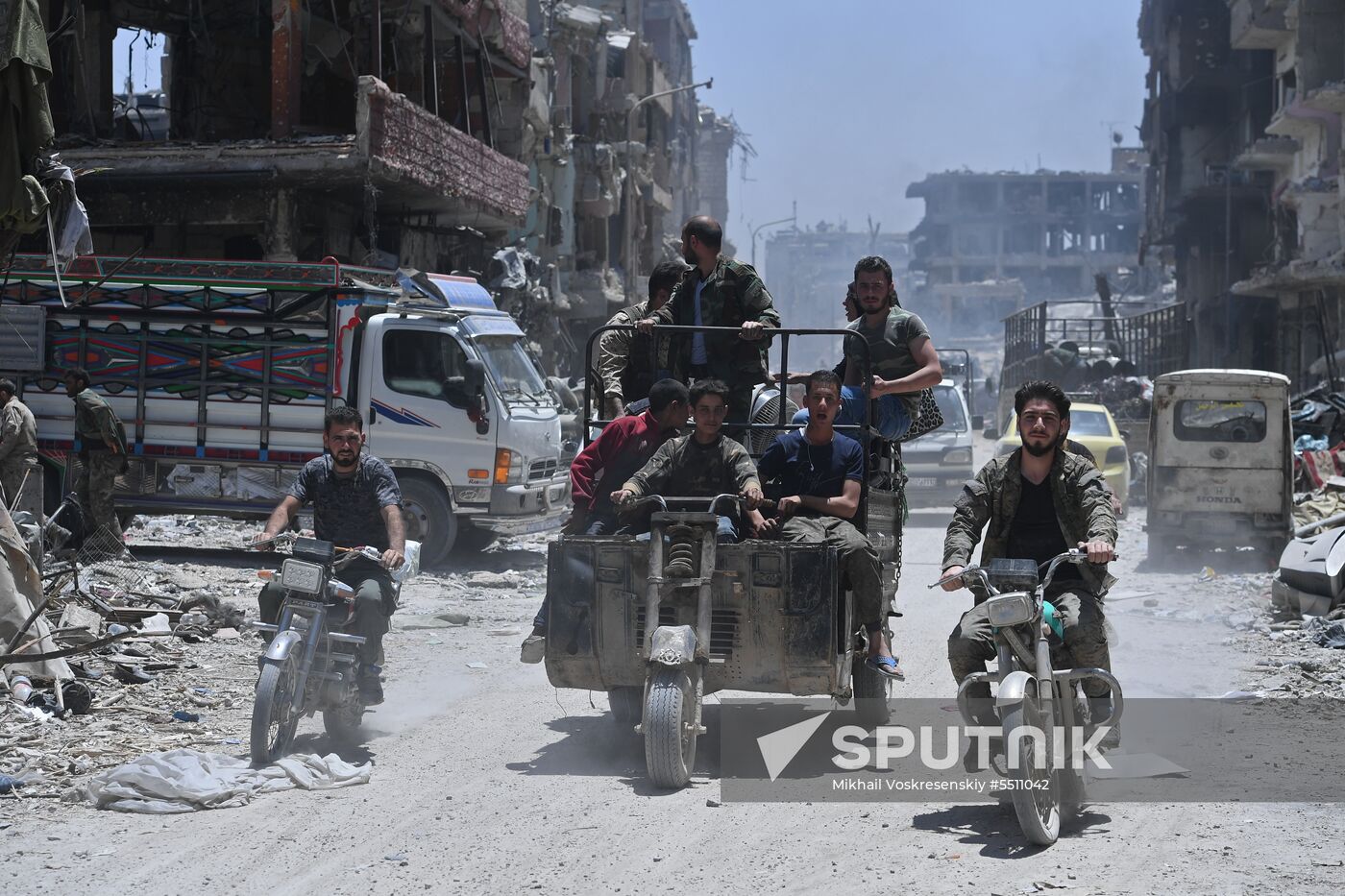 Yarmouk refugee camp in south of Damascus freed from militants