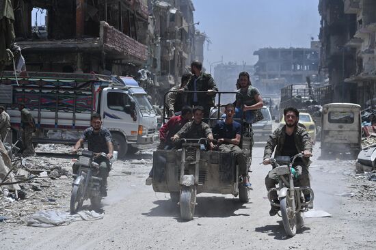 Yarmouk refugee camp in south of Damascus freed from militants