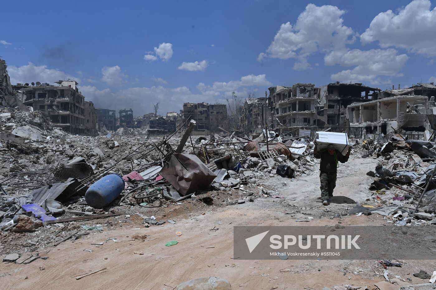 Yarmouk refugee camp in south of Damascus freed from militants