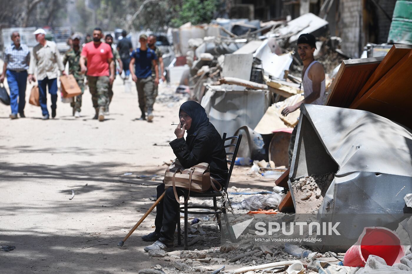 Yarmouk refugee camp in south of Damascus freed from militants