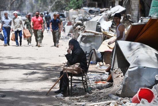 Yarmouk refugee camp in south of Damascus freed from militants