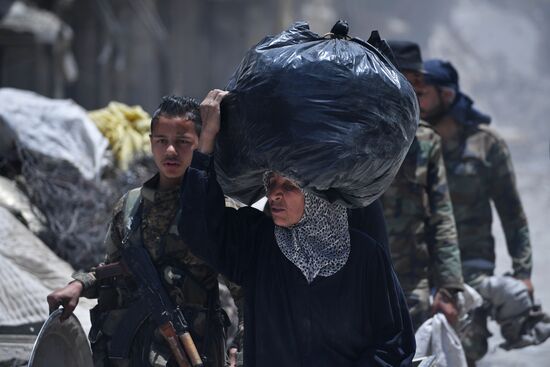 Yarmouk refugee camp in south of Damascus freed from militants