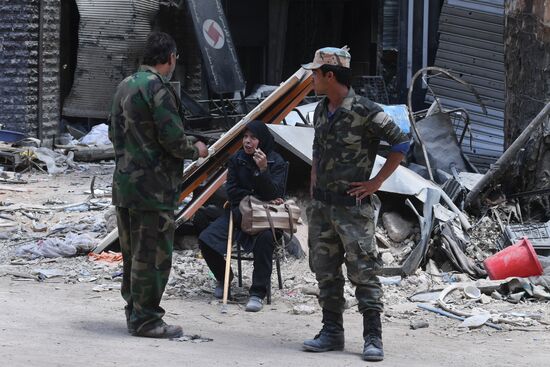 Yarmouk refugee camp in south of Damascus freed from militants