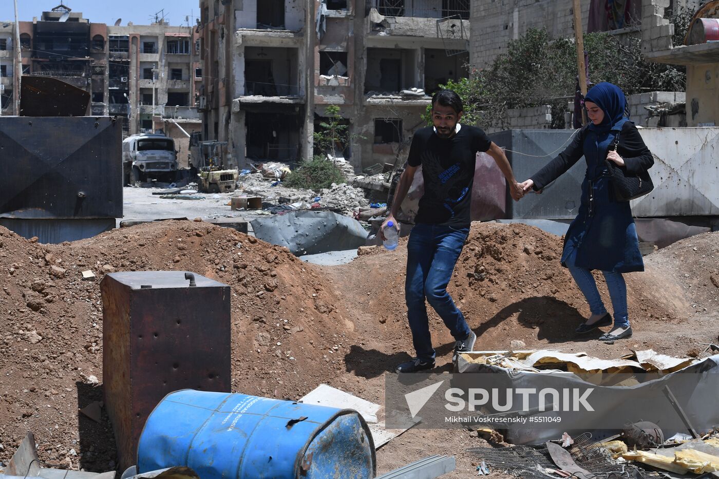 Yarmouk refugee camp in south of Damascus freed from militants