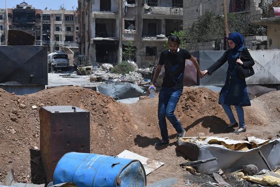 Yarmouk refugee camp in south of Damascus freed from militants
