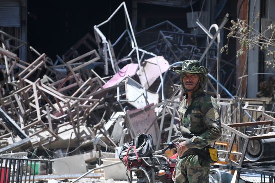 Yarmouk refugee camp in south of Damascus freed from militants