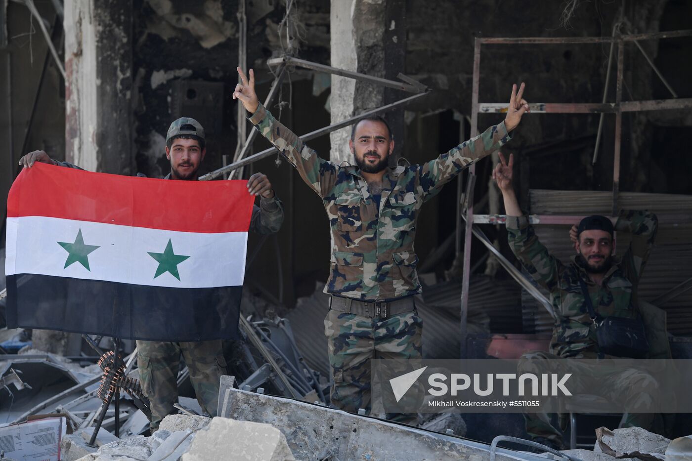 Yarmouk refugee camp in south of Damascus freed from militants
