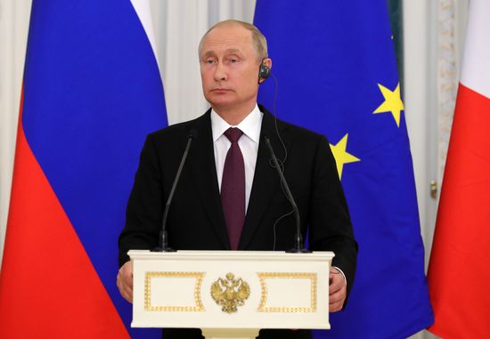 President Putin attends 2018 St. Petersburg International Economic Forum