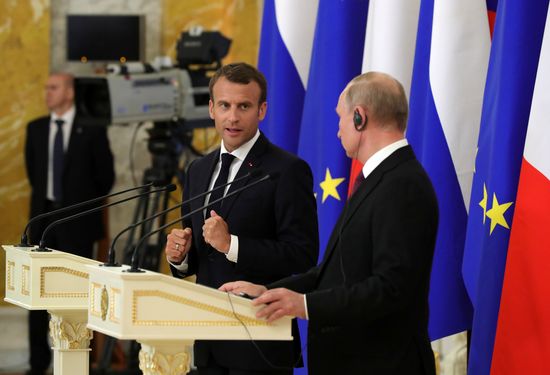 President Putin attends 2018 St. Petersburg International Economic Forum