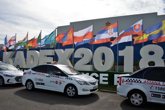 KADEX 2018 international weapons exhibition in Astana